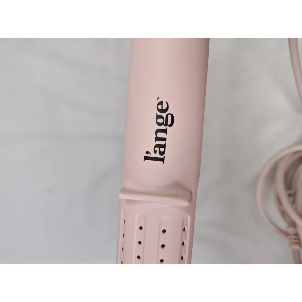 Lange Le Duo 360 Airflow Styler Flat Iron Hair Straightener Curler Blush Pink
